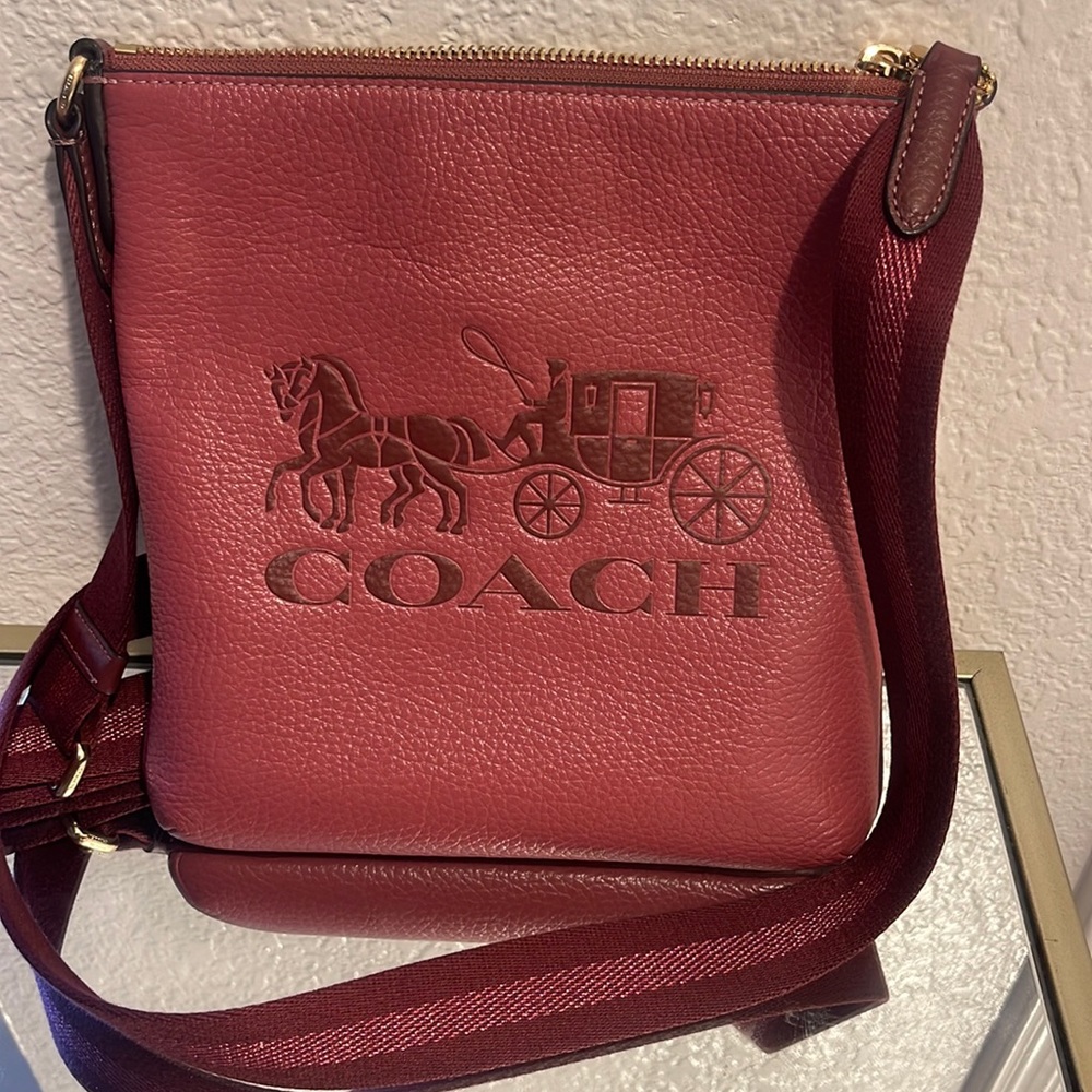 Coach Rowan file bag signature canvas